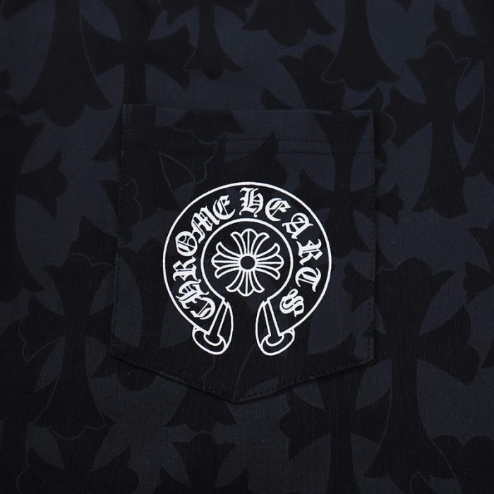 T-Shirt Chrome Hearts Black Cross CH123 - Image 6