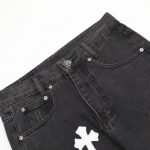 Pants Chrome Hearts Jeans Cross Patches CH126 - Image 4