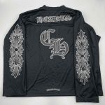 T-Shirt Chrome Hearts Stadium Jersey Black CH127 - Image 4