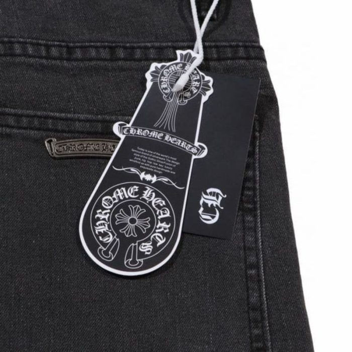 Pants Chrome Hearts Jeans Cross Patches CH135 - Image 4