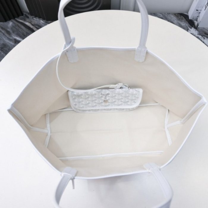 Goyard Saint Louis GM Bag White GYD021 - Image 4