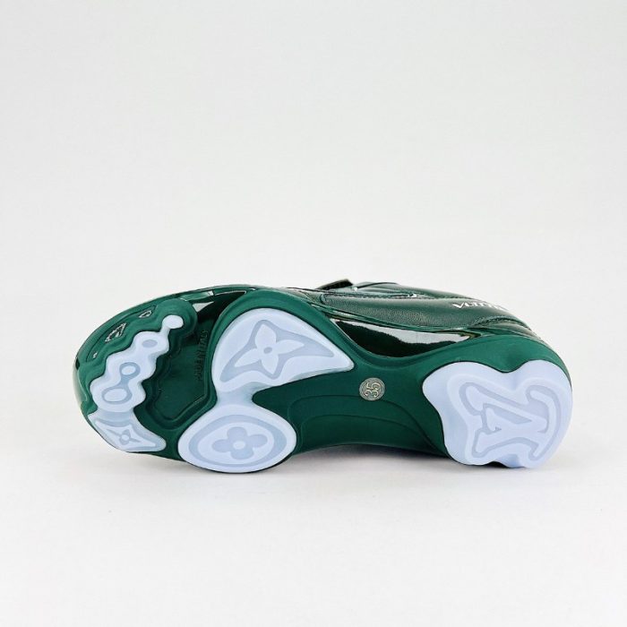 Louis Vuitton Footprint Soccer Shoes Green LV154 - Image 5
