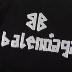 T-shirt Balenciaga Black BL172 - Image 6