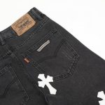 Pants Chrome Hearts Jeans Cross Patches CH126 - Image 5