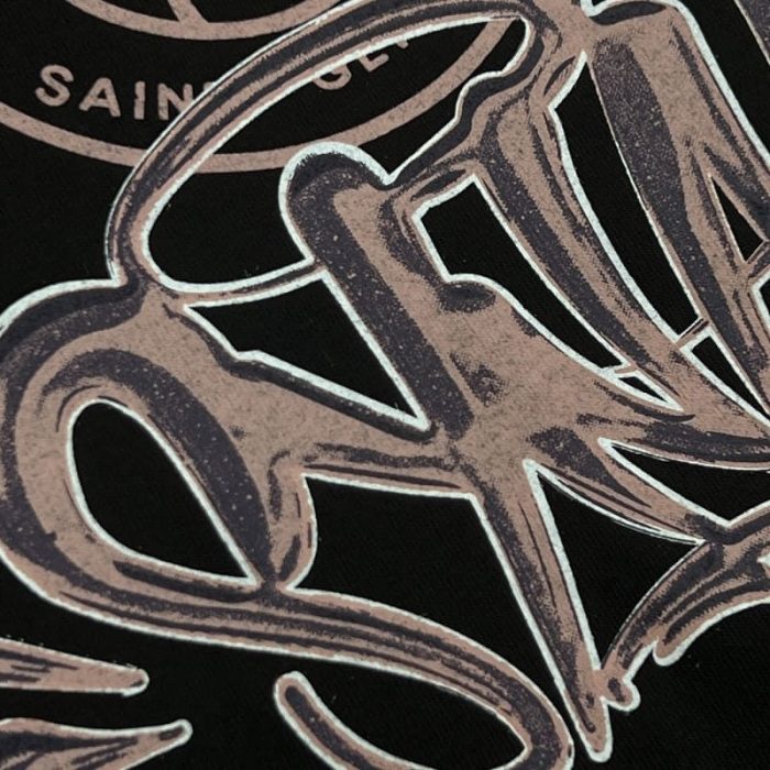 T-shirt Syna World x PSG Black SW007 - Image 5