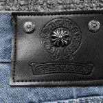 Pants Chrome Hearts Jeans Cross CH136 - Image 5
