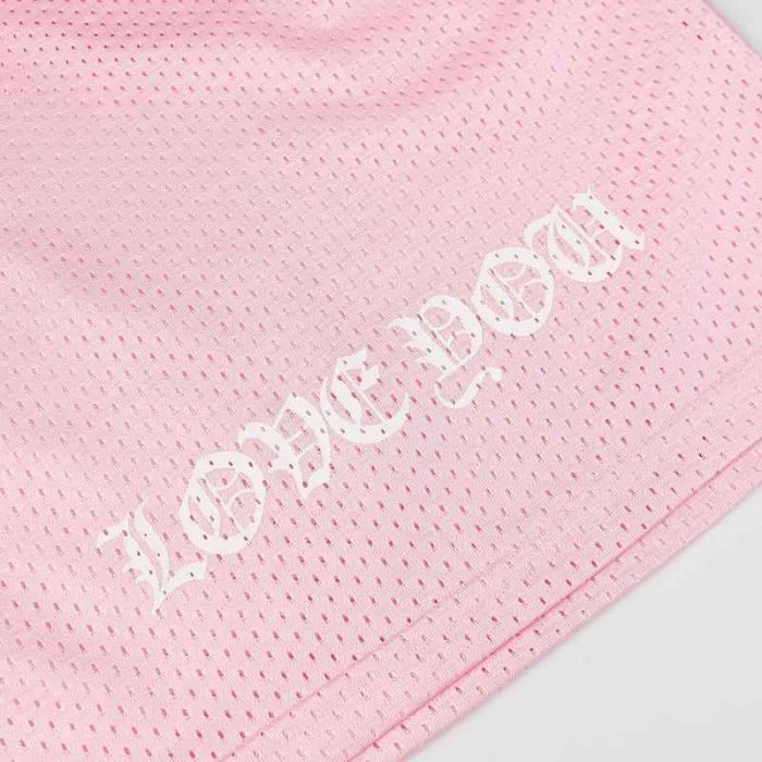 Shorts Chrome Hearts Varsity Mesh Love You CH138 - Image 5