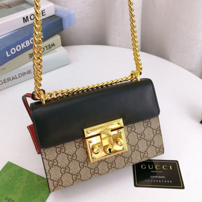 Gucci Padlock Supreme Monogram Bag GC216 - Image 5