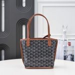 Goyard Anjou Mini Bag Black/Brown GYD017 - Image 3
