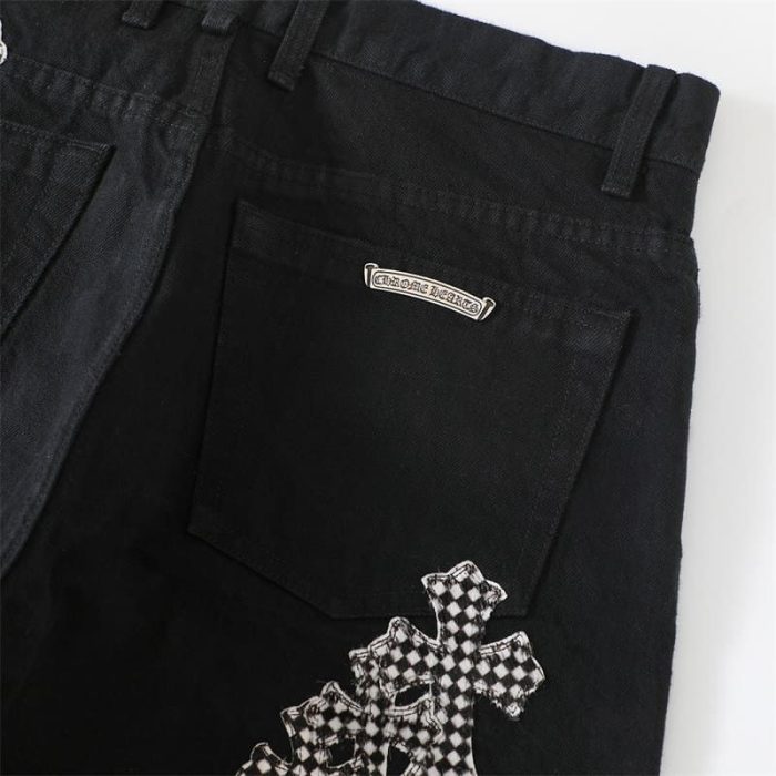 Pants Chrome Hearts Jeans Cross Patch CH114 - Image 7