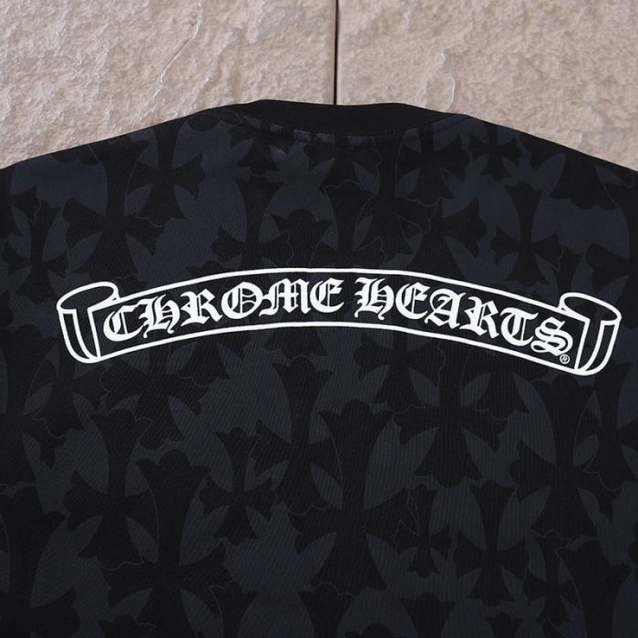T-Shirt Chrome Hearts Black Cross CH123 - Image 5