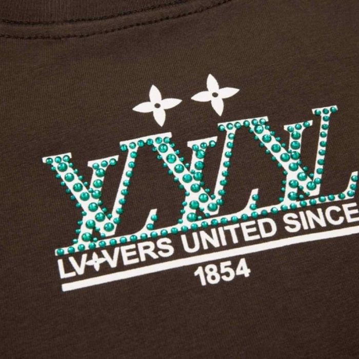 T-shirt Louis Vuitton Brown LV204 - Image 7