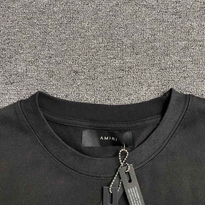 T-shirt Amiri Skate Black AM042 - Image 6