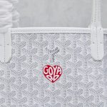 Goyard Anjou Mini Bag Customized Heart White GYD030 - Image 6
