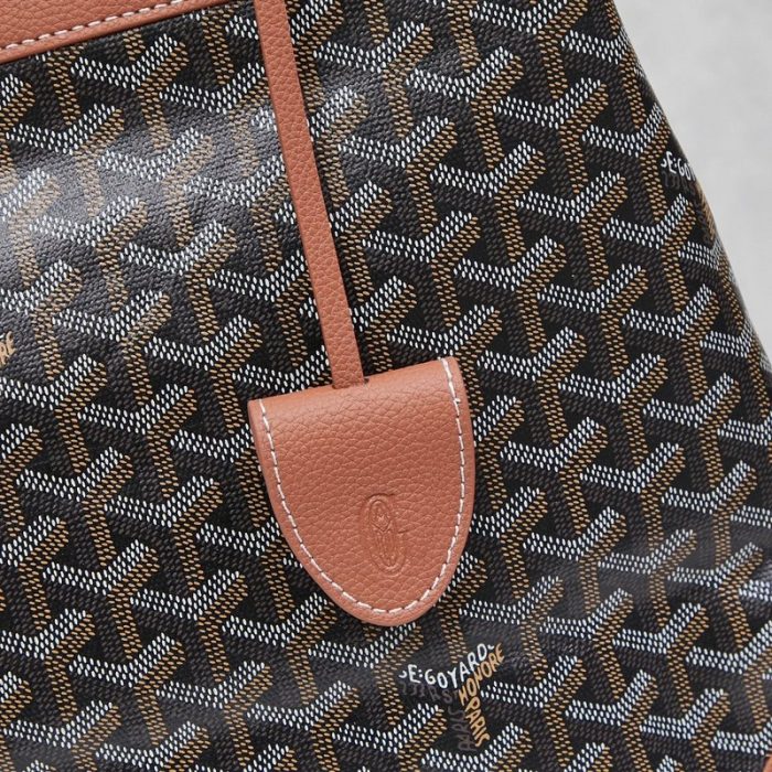 Goyard Bellechasse Biaude PM Bag Black/Brown GYD028 - Image 7