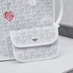 Goyard Anjou Mini Bag Customized Heart White GYD030 - Image 7