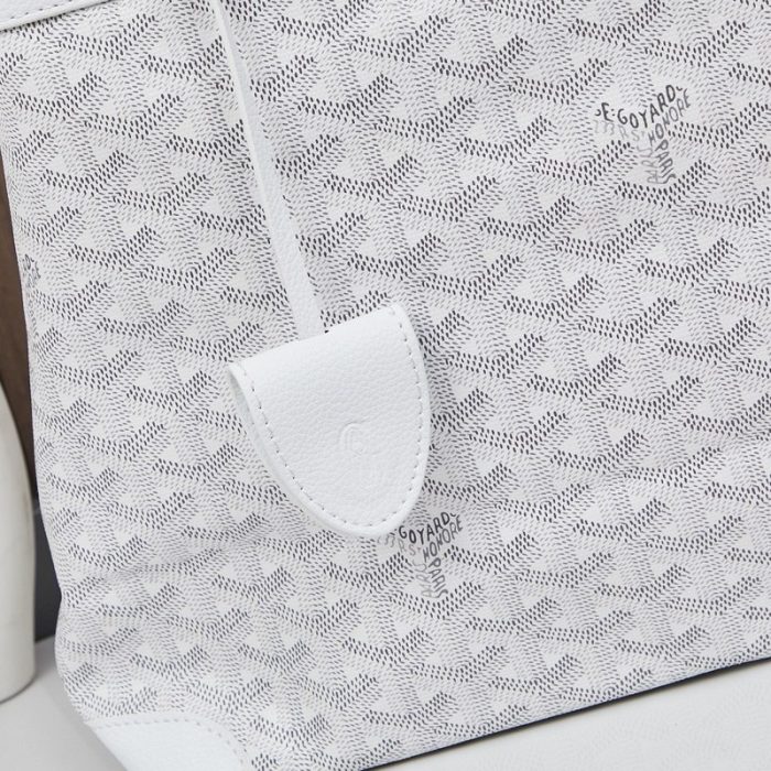 Goyard Bellechasse Biaude PM Bag White GYD031 - Image 7