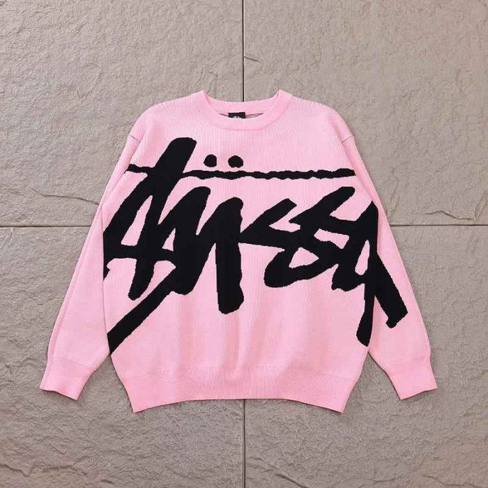 Sweatshit Stussy Pink STY014 - Image 4