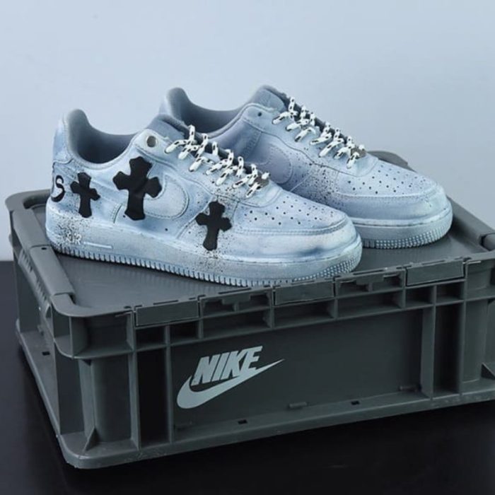 Air Force 1 x Chrome Hearts Custom NK066 - Image 5