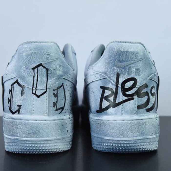 Air Force 1 x Chrome Hearts Custom NK066 - Image 4