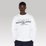 Hoodie Gucci White GC331 - Image 4