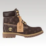 Boot Louis Vuitton x Timberland High End LV035 - Drip Slum