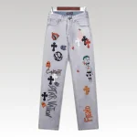 Jeans Chrome Hearts CH147 - Drip Slum