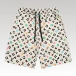 Shorts Louis Vuitton Multicolor Monogram Print LV008 - Drip Slum