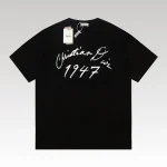 T-shirt Christian Dior Embossed Monogram Navy DO062 - Drip Slum