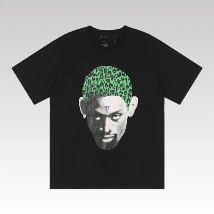 T-shirt Vlone Rodman Cheetah Black - Drip Slum
