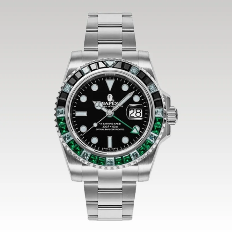 watche-bape-type-6-bp097-processed-1753935039889.webp Watche Bape Type 6 BP097 - Drip Slum