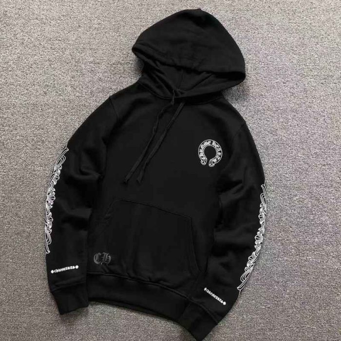 Hoodie Chrome Hearts Horseshoe CH156 - Image 7