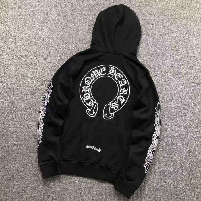 Hoodie Chrome Hearts Horseshoe CH156 - Image 6