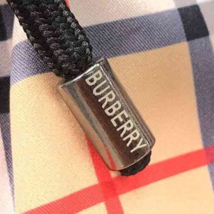 Short Burberry Check Drawcord Swim BY081 - Image 6