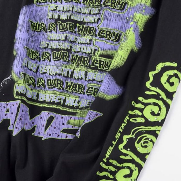 T-shirt Hellstar Amen Black HS018 - Image 7