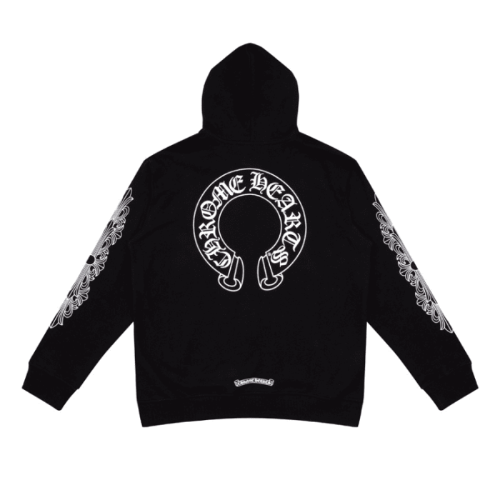 Hoodie Chrome Hearts Horseshoe CH156 - Image 2