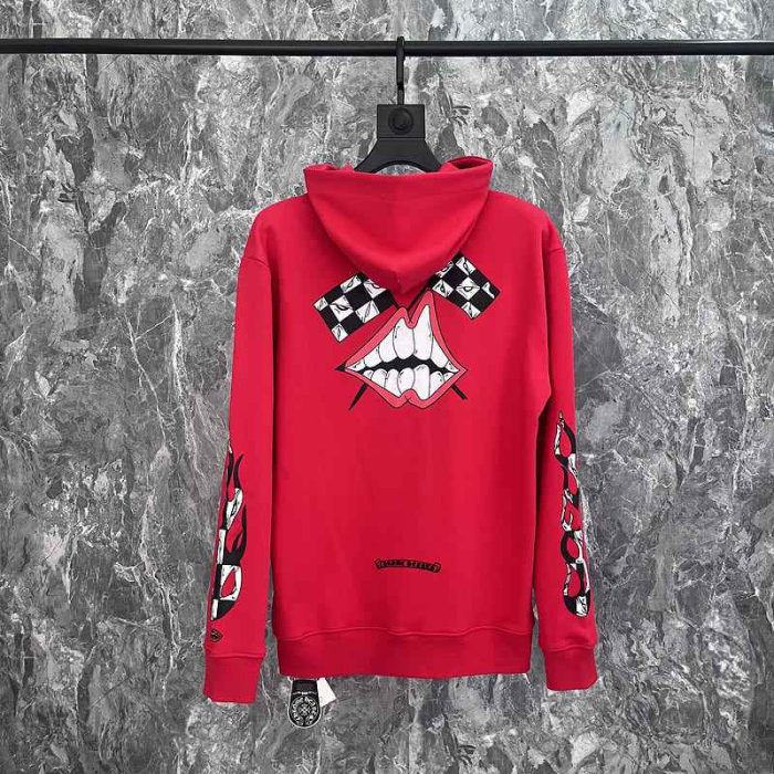 Hoodie Chrome Hearts x Matty Flames CH149 - Image 3