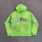 Hoodie Hellstar Graffiti Zip-Up HS017 - Image 5