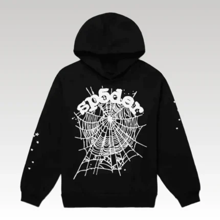 Hoodie Sp5der OG Web Black SP5006 - Drip Slum