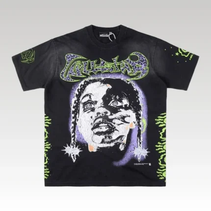 T-shirt Hellstar Amen Black HS018 - Drip Slum