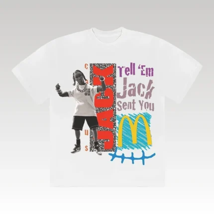 T-shirt Travis Scott x Mc Donald's x Cactus CJ004 - Drip Slum