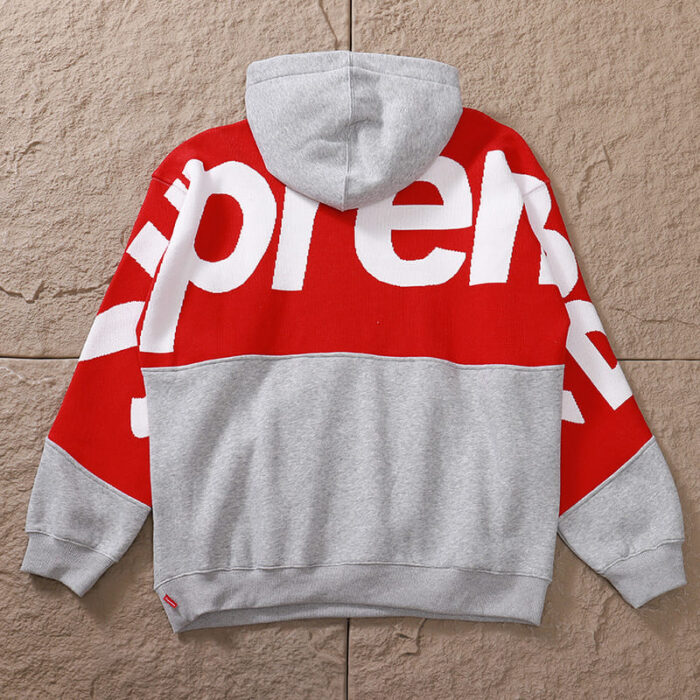 Hoodie Supreme Big Logo Jacquard SP124 - Image 6