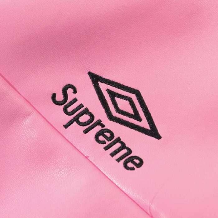 Jacket Supreme x Umbro Leather Track SP123 - Image 4
