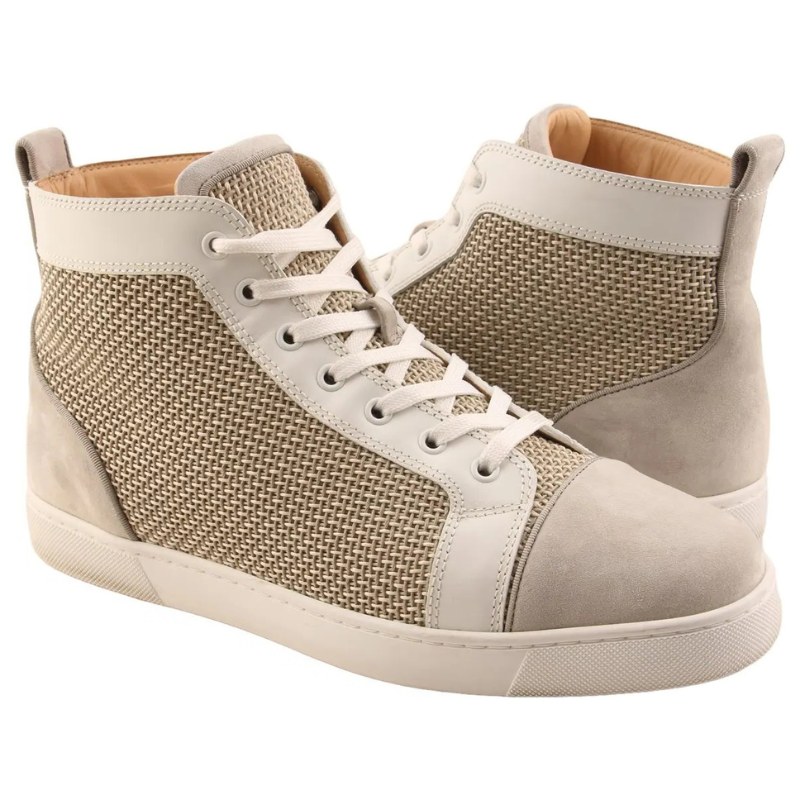 1 Christian Louboutin Leather Lace Ups CL013 - Image 1