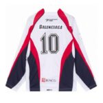 T-shirt Balenciaga Hockey White BL255 - Image 2