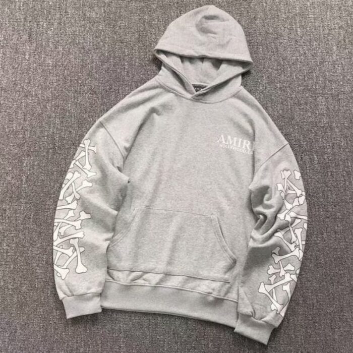 Hoodie Amiri Bones Stacked AM104 - Image 2