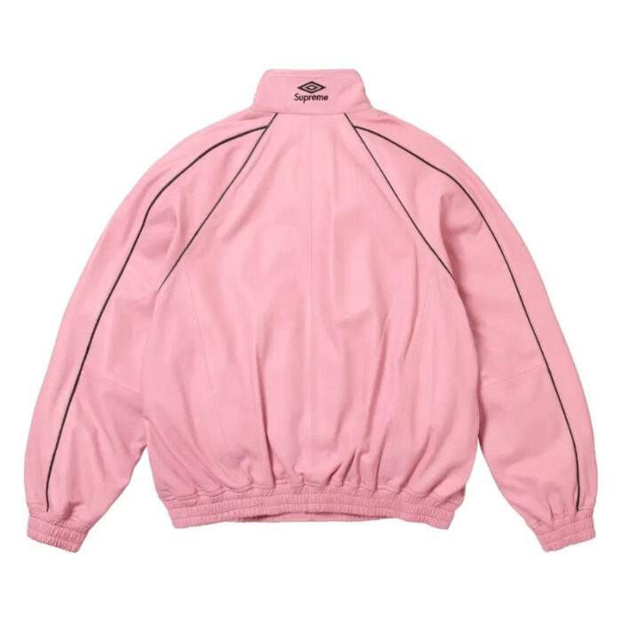 Jacket Supreme x Umbro Leather Track SP123 - Image 2