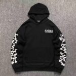 Hoodie Amiri Bones Stacked AM103 - Image 3