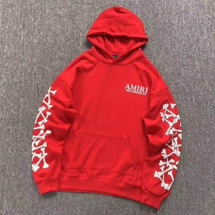 Hoodie Amiri Bones Stacked AM105 - Image 3