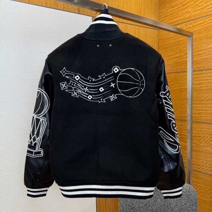 Jacket Louis Vuitton x NBA Leather LV322 - Image 3